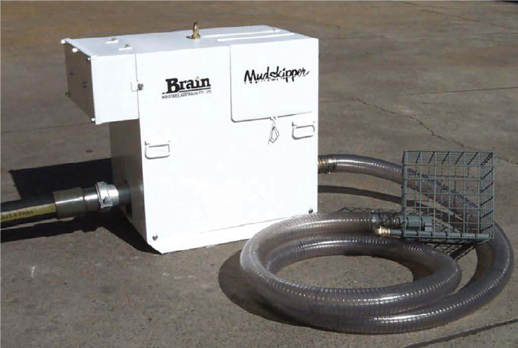 A Brain Industries Mudskipper pump